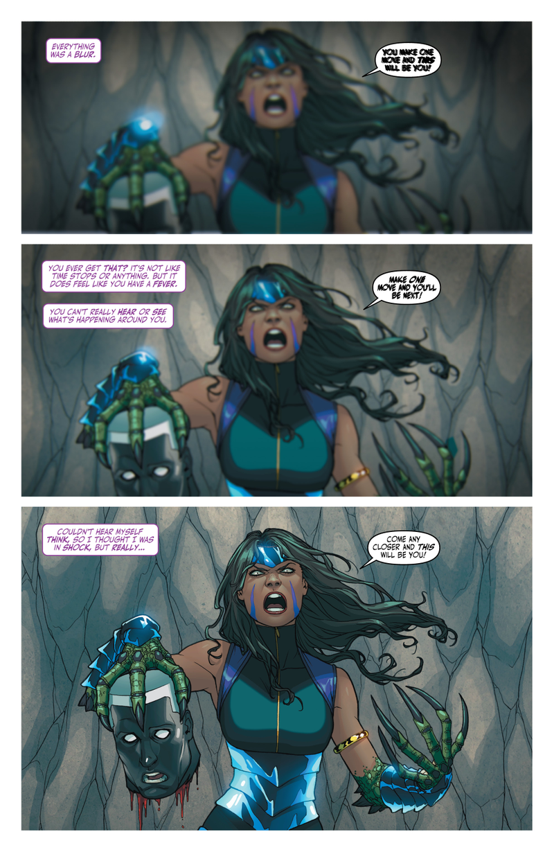 Illustration for article titled An exclusive sneak peek of DC Comics' alien exotic dancer comic, Voodoo